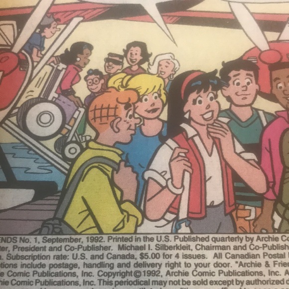 7 Archie and Friends Comics (#1-7) (1992-94) - Picture 4 of 16